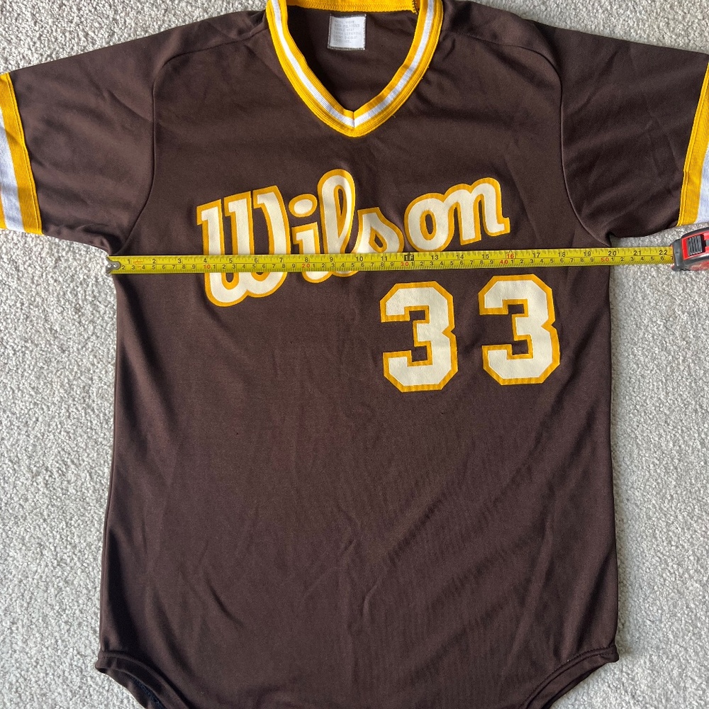 Vintage rare Wilson baseball jersey